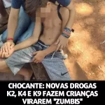 Chocante: novas drogas k2, k4 e k9 fazem crianças virarem ''zumbis''