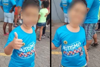 Professora de creche é afastada após suspeita de dificultar respiração de aluno autista.