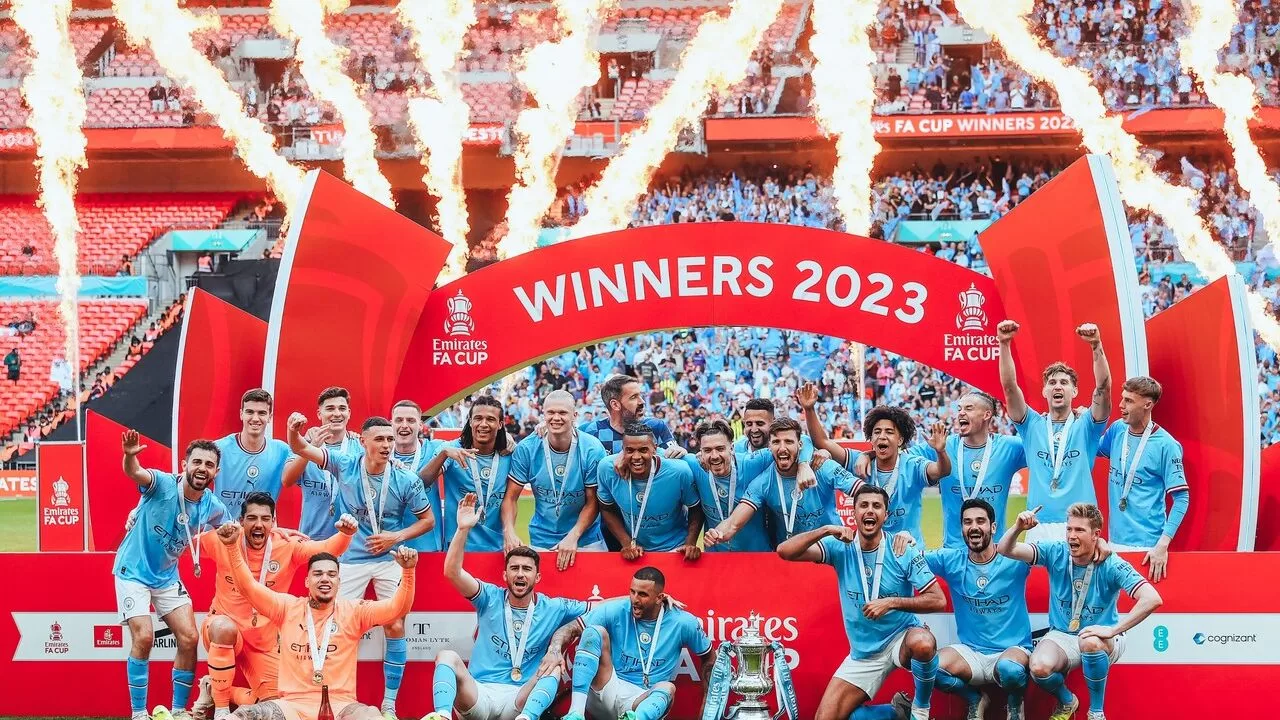 O Manchester City bateu o rival United e conquistou a FA Cup pela 7ª vez.