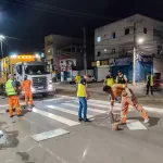 Prefeitura de Santo Antônio de Jesus deu início à implantação e revitalização de faixas de pedestres - 03
