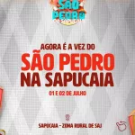 SÃO PEDRO DA SAPUCAIA ENCERRA FESTA DO CALENDÁRIO JUNINO DE SAJ