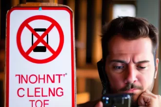 Lugares proibidos para o uso do celular: Conheça 5 locais que demandam sua total atenção.