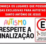 Vídeo: Lei de vagas exclusivas para autistas promove inclusão e acessibilidade em Santo Antônio de Jesus