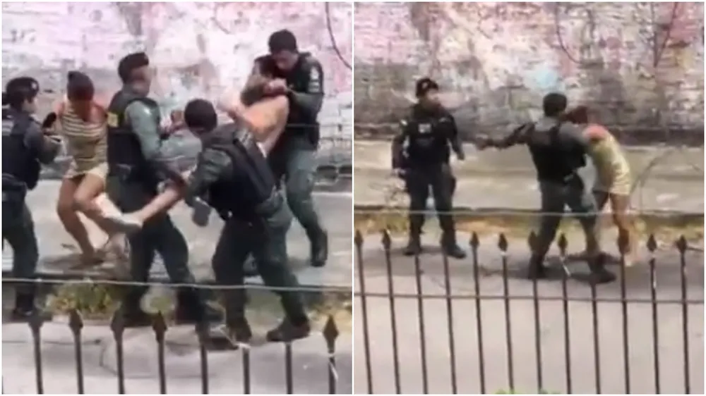 Policial é investigado por agredir mulher com socos e chutes na cidade de Fortaleza