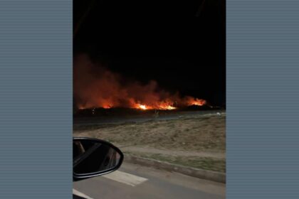 Incêndio atinge região de mata no Cajueiro, em Santo Antônio de Jesus