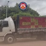 Polícia Militar recupera caminhão roubado em área rural de Santa Teresinha
