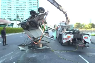 Salvador: Trecho de pista é interditada após acidente com paredão de som