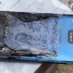 Celular explode e queima perna de homem