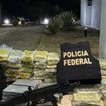 PF prende homem no interior da Bahia com cerca 100 kg de drogas em carro