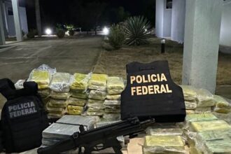 PF prende homem no interior da Bahia com cerca 100 kg de drogas em carro