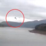 Helicóptero com quatro pessoas cai em lago, em Minas Gerais