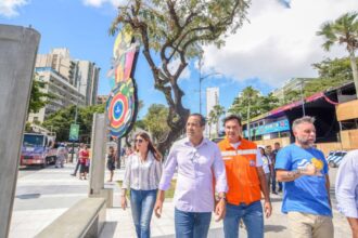 Bruno Reis e secretários municipais vistoriam montagem de estruturas do Carnaval – Secretaria de Comunicação