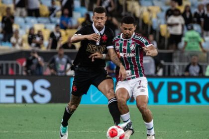 Fluminense e Vasco ficam no 0 a 0 em jogo com arbitragem confusa