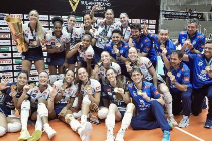 Minas bate Praia Clube e leva Sul-Americano de vôlei pela 5ª vez