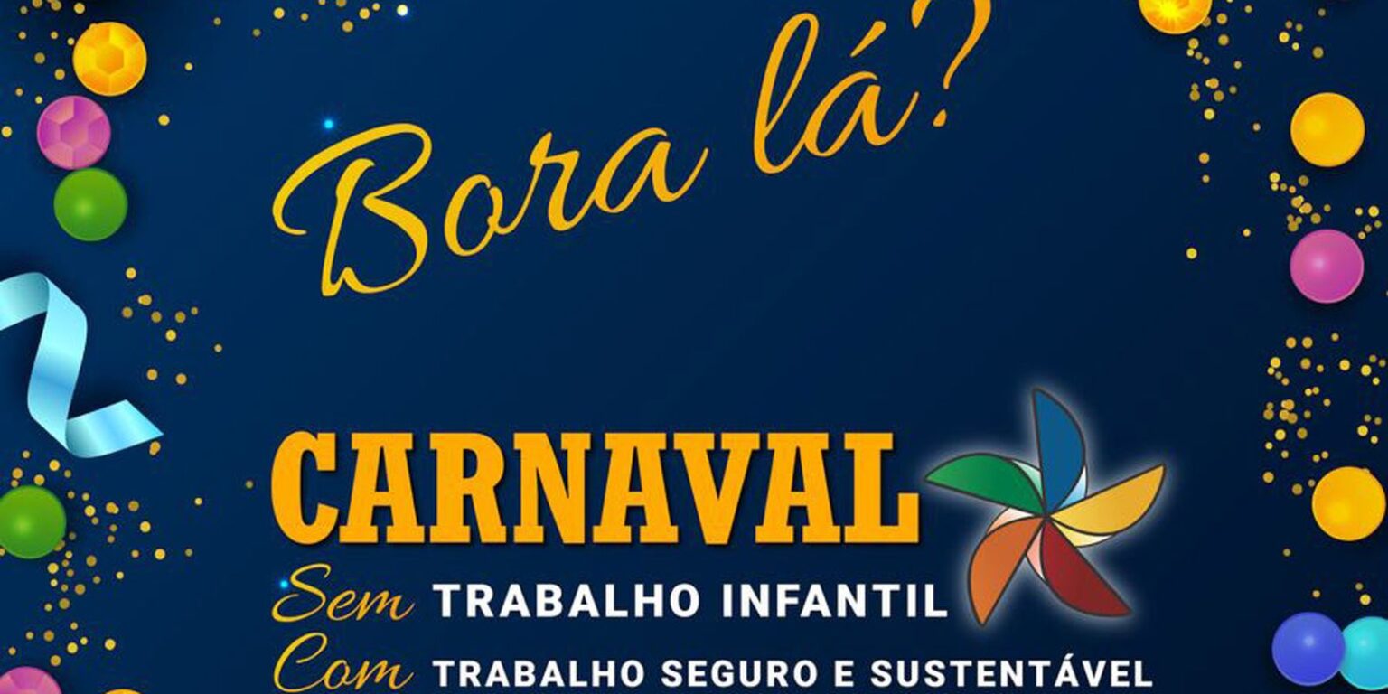 No Rio, TRT-1 lança campanha para carnaval sem trabalho infantil