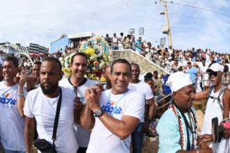 Prefeito Bruno Reis na Festa de Iemanjá