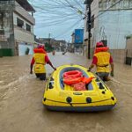 Recife tem áreas alagadas e aulas remotas, após fortes chuvas