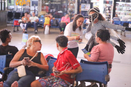 Rodoviária recebe ação de conscientização contra Aedes aegypti – Secretaria de Comunicação