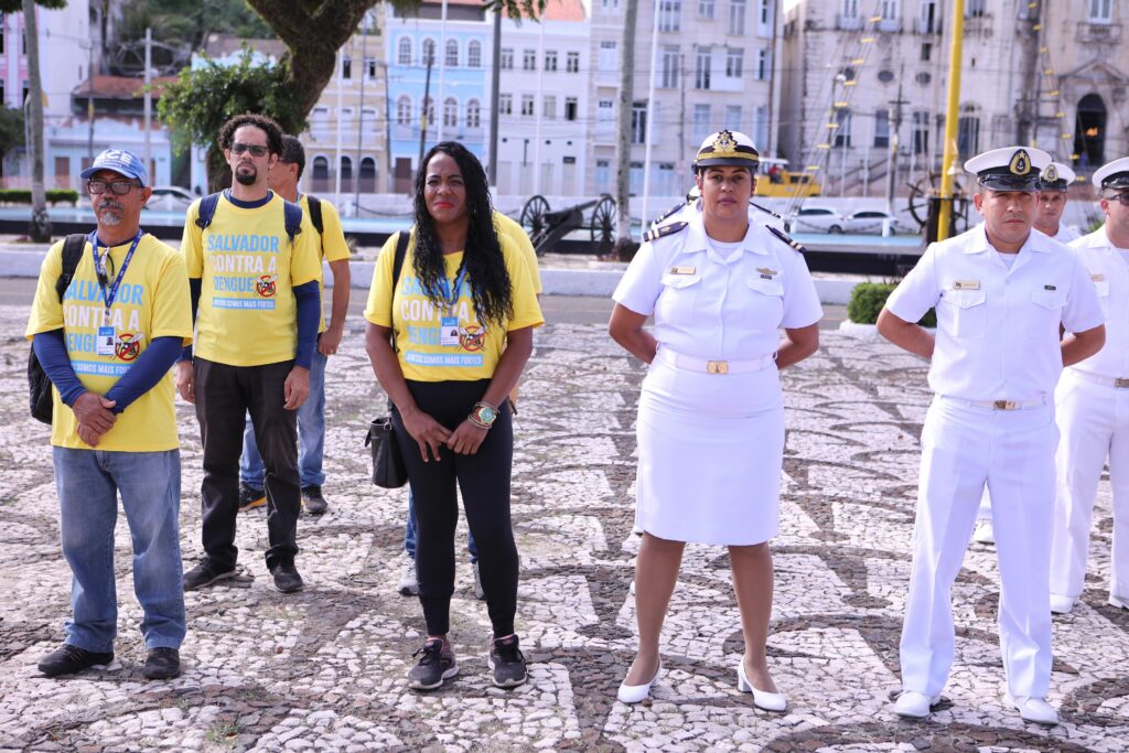 Militares da Marinha são capacitados para Mobilização Salvador Contra a Dengue – Secretaria de Comunicação