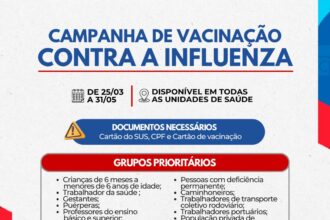 Prefeitura de Santo Antônio de Jesus realizará campanha de vacinação contra a Influenza – Prefeitura de Santo Antônio de Jesus - BA