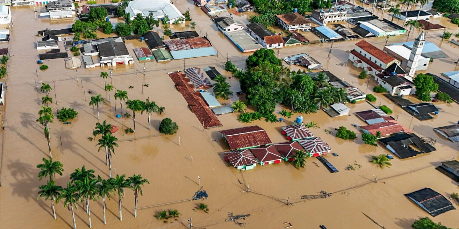 Rio Acre continua a subir e nível já alcança 17,84 m acima do leito