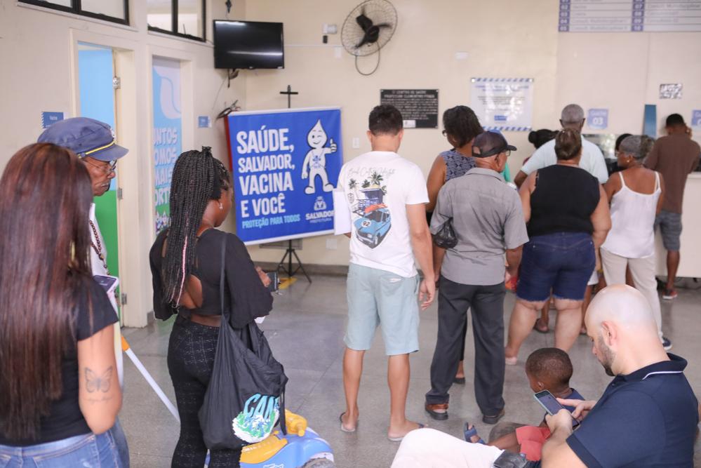 Vacinação contra dengue e Influenza prossegue neste domingo (10) em Salvador – Secretaria de Comunicação