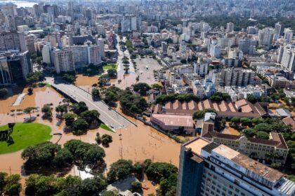 Chuvas diminuem no RS, mas frio intenso e elevação do Guaíba preocupam