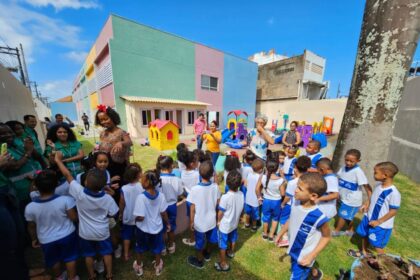 Horta nas Escolas mobiliza alunos da educação infantil municipal – Secretaria de Comunicação