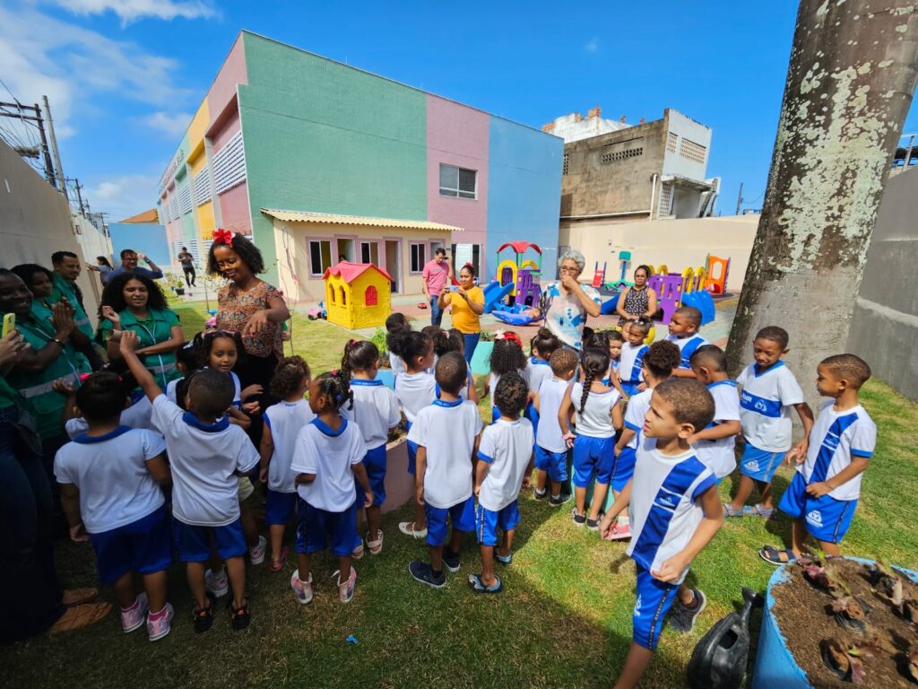 Horta nas Escolas mobiliza alunos da educação infantil municipal – Secretaria de Comunicação