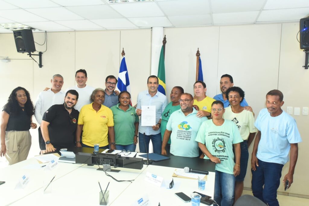 Prefeitura de Salvador anuncia remissão de dívidas e isenção de tributos para cooperativas de material reciclável – Secretaria de Comunicação