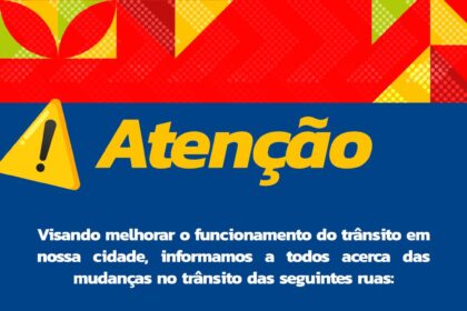 Prefeitura de Santo Antônio de Jesus informa sobre alterações no trânsito nas Ruas Waldemar Pinto de Queiroz e Isaías Alves. – Prefeitura de Santo Antônio de Jesus - BA