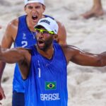 Olimpíadas: Evandro e Arthur são eliminados no vôlei de praia