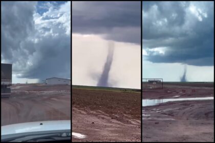 Fenômeno semelhante a um tornado é registrado na zona rural de Luís Eduardo Magalhães