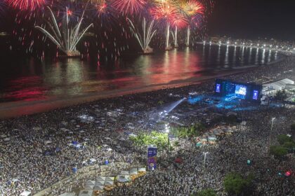 Réveillon de Copacabana receberá seis navios de cruzeiro e 300 barcos