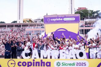 São Paulo vira sobre o Corinthians e é pentacampeão da Copinha