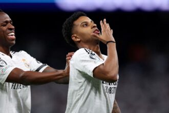 Liga dos Campeões: Rodrygo marca e Real derrota Atlético