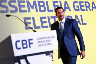 Candidato único, Samir Xaud é eleito presidente da CBF
