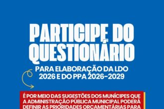 Prefeitura de Santo Antônio de Jesus abre consulta pública para planejamento orçamentário – Prefeitura de Santo Antônio de Jesus - BA