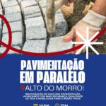 Prefeitura de Santo Antônio de Jesus realizará inauguração da pavimentação do Alto do Morro