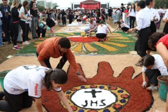 Tapetes de Corpus Christi do DF trazem memórias até além da fé