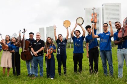 Jovens de comunidade periférica do Recife tocarão para o Papa Leão