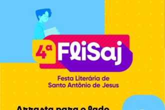 Prefeitura de Santo Antônio de Jesus realizará 4ª Edição da FLISAJ, que celebrará a literatura como expressão da cultura popular brasileira – Prefeitura de Santo Antônio de Jesus - BA