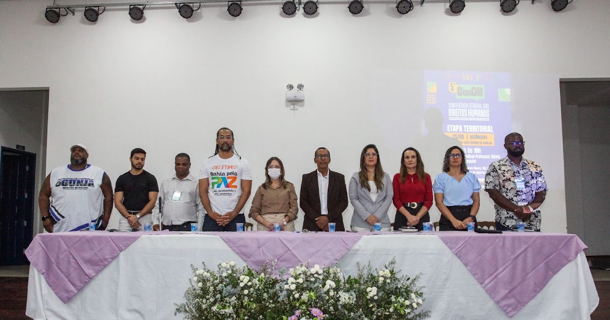 Santo Antônio de Jesus sediou, pela primeira vez, Etapa Territorial do Recôncavo da Conferência Estadual dos Direitos Humanos