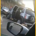 Acidente grave provoca lentidão na BA-046, em Santo Antônio de Jesus