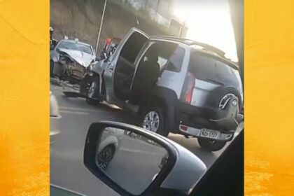 Acidente grave provoca lentidão na BA-046, em Santo Antônio de Jesus