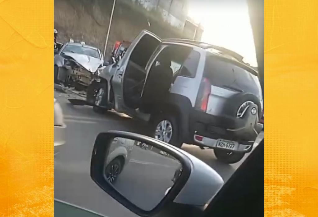 Acidente grave provoca lentidão na BA-046, em Santo Antônio de Jesus