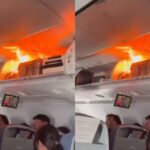 Avião faz pouso de emergência após bagagem de mão pegar fogo