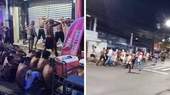 Briga generalizada deixa um ferido e 40 integrantes da TUI presos em Salvador