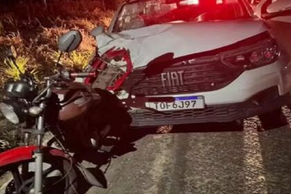 Casal morre após carro atingir moto na BR-101, trecho de Itagimirim