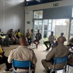 Comandante do 23° Batalhão se reúne com motociclistas de Itaparica para discutir segurança e mobilidade